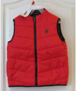 Spyder 3 piece Red Vest , Gray Hoodie, lack Jogger Set Boy&#39;s Sz 6 NWT - $21.29