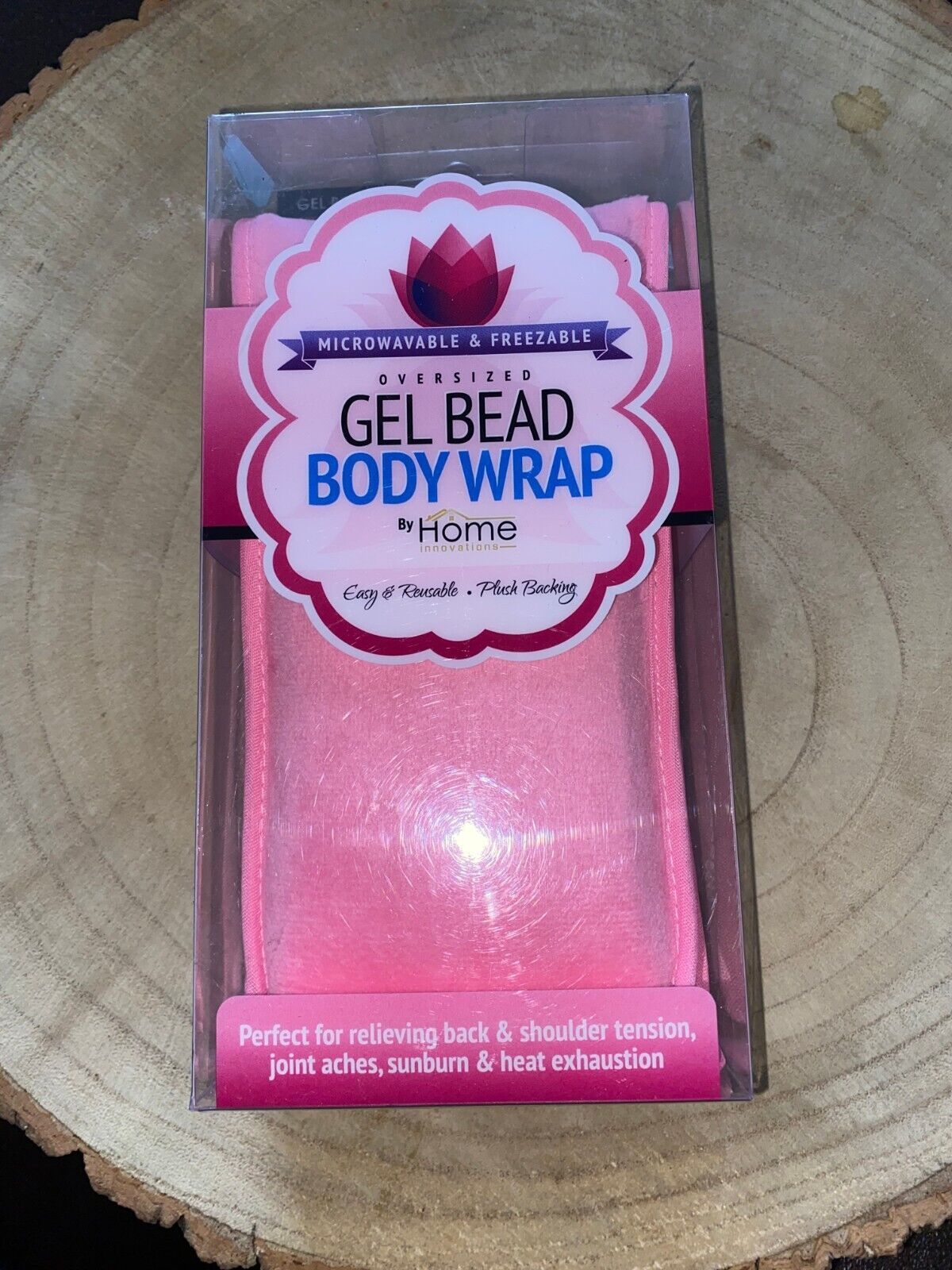 Oversized Gel Bead Body Wrap Microwavable & Freezable Easy & Reusable  - $14.03