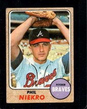 1968 Topps #257 Phil Niekro Good Braves Hof *X102837 - £4.29 GBP