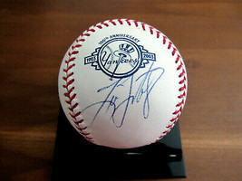 Tino Martinez 4 X Wsc New York Yankees Signed Auto 100 Anniversary Baseball Jsa - £118.69 GBP