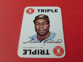 1968 Topps # 7 Frank Robinson Game Card Nm / Mint Or Better !! - £31.46 GBP