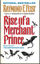 Rise of A Merchant Prince (Serpentwar Saga #2) - Raymond E Feist Paperback  - £3.00 GBP