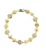 Women&#39;s Bracelet 14kt Yellow Gold 481565 - $12,769.09 MXN