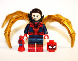 Iron Spider-man McGuire Lego Compatible Minifigure Building Bricks Ship From US - £9.37 GBP