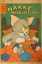 Vintage Nakke Nakuttaja TOM &amp; JERRY Looney Tunes Comic Book No 10 1960 F... - £10.06 GBP