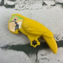 Vintage Fisher Price Little People Zoo 916 Parrot Yellow Replacement - $9.89
