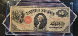 1917 $1 George Washington Note Fine+  20220133 - $179.99