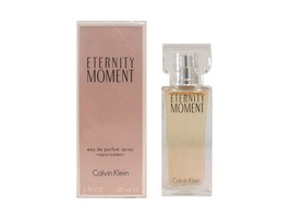 Eternity Moment 1.0 Oz Eau De Parfum Spray For Women (Nib) By Calvin Klein - £18.34 GBP