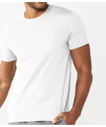 Sonoma Men’s Super Soft White Cotton Blend TShirt Size Small - $54.60 MXN