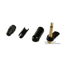 Neutrik 6.35mm Mono Metal Right Jack Angled Jack Plug with Black Body &amp; ... - $29.00