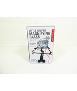 Hobby Magnifying Glass Kikkerland Little Helper with Alligator Clips 3X ... - $13.00 CAD