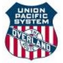 AMERICAN FLYER TRAINS UNION PACIFIC OVERLAND SELF ADHESIVE STICKER S Gau... - £7.98 GBP