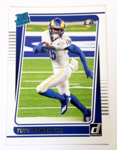 2021 TUTU ATWELL PANINI DONRUSS NFL FOOTBALL CARD # 272 RATED ROOKIE RC ... - $5.44 CAD