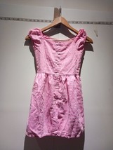 Next Girls Pink Sleeveless Dress Age 8 Yrs Express Shipping - £8.59 GBP
