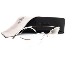 Silhouette Eyeglasses 7578 40 6051 7581 Titan Brown Rimless Austria 50[]21 150 - £306.88 GBP