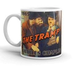 The Tramp 1915 11oz Glossy Coffee Mug | Charlie Chaplin | Classic Hollywood Star - £11.35 GBP