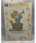 VTG Precious Moments Our Friendship Is Soda-Licious Cross Stitch PM42 1995 - £5.51 GBP