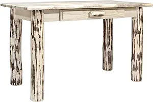 Montana Woodworks Montana Collection Writing Desk, Clear Lacquer Finish - $674.99