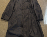 VINTAGE USAF AIR FORCE WET WEATHER MAN&#39;S LIGHTWEIGHT BLUE TRENCH RAINCOA... - $27.53
