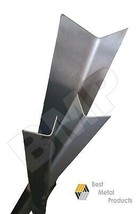 (6) STAINLESS STEEL CORNER GUARD ANGLE KITCHEN NURSING 3/4x3/4x48&quot; 20ga ... - £36.01 GBP