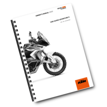 KTM 2022 - 1290 SUPER ADVENTURE R US EDITION - OWNERS MANUAL USER GUIDE - $49.00