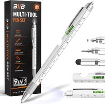 BIIB Valentines Day Gifts for Him, Gifts for Men 9 in 1 Multitool Pen, Mens - £23.63 GBP