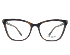 Vogue Eyeglasses Frames VO5206 2386 Dark Havana Cat Eye Full Rim 53-17-140 - £47.13 GBP