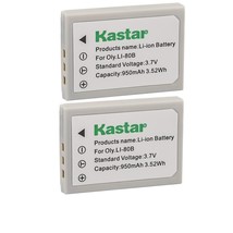 Kastar Battery (2-Pack) for Olympus Li-80B and Konica Minolta NP-900 Work with O - £13.29 GBP