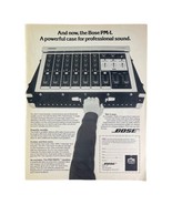 Bose PM-1 Vintage 70s Print Advertisement Mixer Amplifier Equalizer Music - $18.67