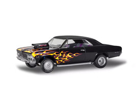 Level 4 Model Kit 1966 Chevrolet Malibu SS 2-in-1 Kit 1/24 Scale Model b... - £37.32 GBP