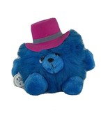 VHTF 6&quot; Russ Stepping Out Plush GEORGIE Blue Fuzzy w/  Hat #3260 - $21.40