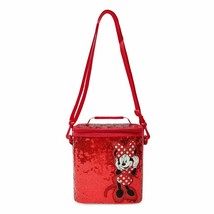 Disney Store Minnie Mouse Lunch Box Red Sequin 2021 New - £40.17 GBP