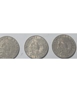 1978, 1979, 1980 Mexico Cincuenta Centavos Standard Circulation Coins - $5.41 CAD