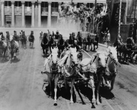 Ben-Hur Charlton Heston famous chariot race scene 16x20 Poster - $19.99