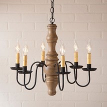 Gettysburg Chandelier in Americana Pearwood - 6 Light - £343.47 GBP