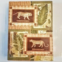 Tiger Cheetah 5x7&quot; Note Card Set 20 Jungle Richard Henson Sealed Gift Box 2004 - $19.71