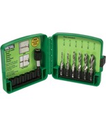 Greenlee Dtapkitm Drill/Tap/Countersink Set, Metric, 6 Pc, M3 - M10 - $1,328.93 MXN