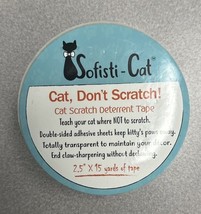 Sofisti-Cat Scratch Deterrent Tape - Clear Double-Sided Training - £12.27 GBP