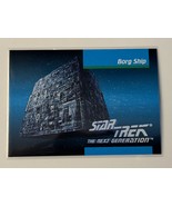 1992 Impel Star Trek: The Next Generation #037 Borg Ship Near Mint - €0,83 EUR