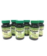 ( LOT 6 ) ($3.66) Melatonin 3mg with Vitamin B-6 (aids rest non-narcotic... - $21.74