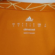 Houston Dynamo Shirt Men S Orange Adidas Print Dynamic Style Active Top Tee - £19.45 GBP