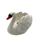 Vintage Goebel Hummel West Germany ZV103 Porcelain Swan Figurine - $34.59