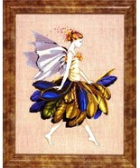 Complete Xstitch Kit with AIDA - The Feather Fairy by Mirabilia MD83 - £49.05 GBP