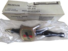 Michelob Beer Tap Handle Wooden Marker NIB Large Deluxe 3 Sided Vintage ... - €21,45 EUR