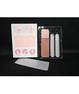Spa-Rific 3pc Nano File Set: Professional Heavy Duty Glass Nail Files wi... - $40.38
