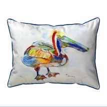Betsy Drake Heathcliff Pelican Extra Large 20 X 24 Indoor Outdoor Pillow - £54.49 GBP