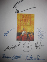 Dead Poets Society Signed Film Movie Screenplay Script Autographs Robin ... - £15.84 GBP