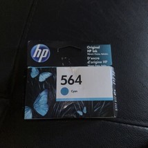 Genuine HP 564 Printer Ink Cartridge Cyan Color Exp 3/22 New - $14.99