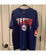 NBA Philidelphia 76ers Men&#39;s Blue Long Sleeve   T-Shirt James Harden 1 S... - £26.63 GBP