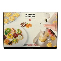 Kuhn Rikon Clear Cookie Press – 14 Disks – Model 2460 – Original Box & Instructi - $428.71 MXN